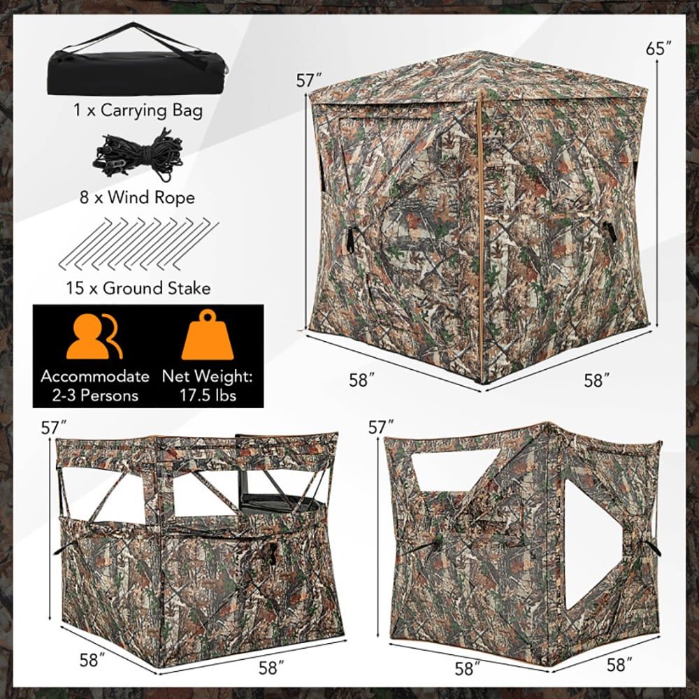 Hunting & Outdoor Supplies Vanderbijlpark Photos - 5-w-1 Odłączana budka myśliwska dla 2-3
