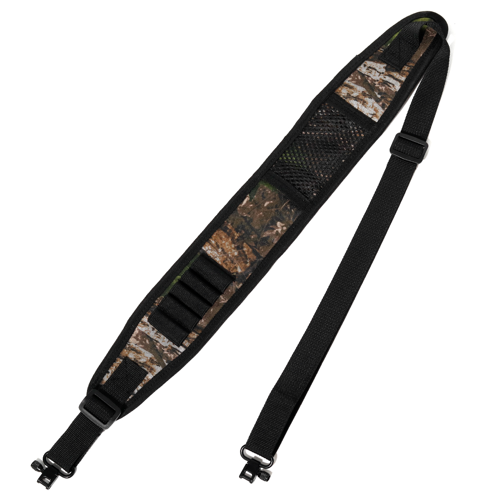 Outdoor Hunting Rifle - Regulowany pas do karabinu z uchwytami