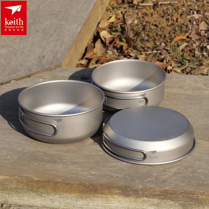 Keith 3PCS Titanium Cookware P – Outdoor Hunting Kit recenzja i cena