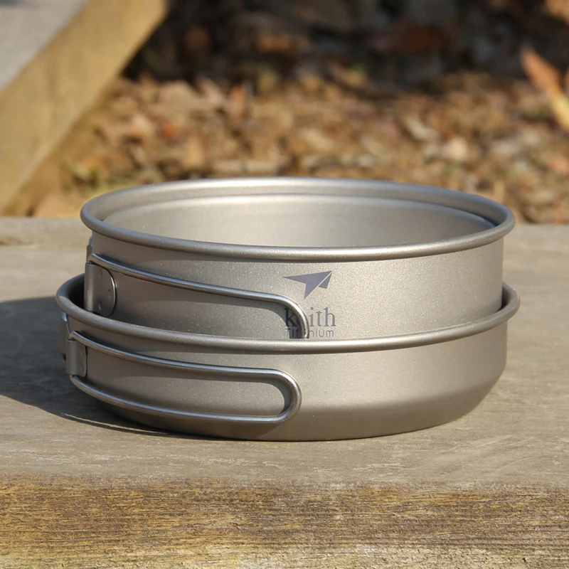 Keith 3PCS Titanium Cookware P – Outdoor Hunting Kit recenzja i cena