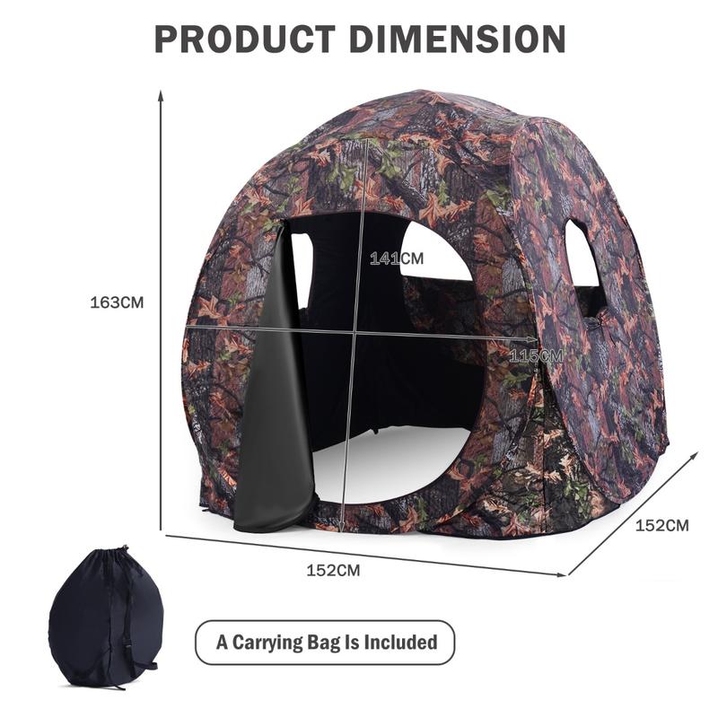 Namiot myśliwski dla 3 osób, r – Hunting & Outdoor Supplies Vanderbijlpark Photos recenzja i cena