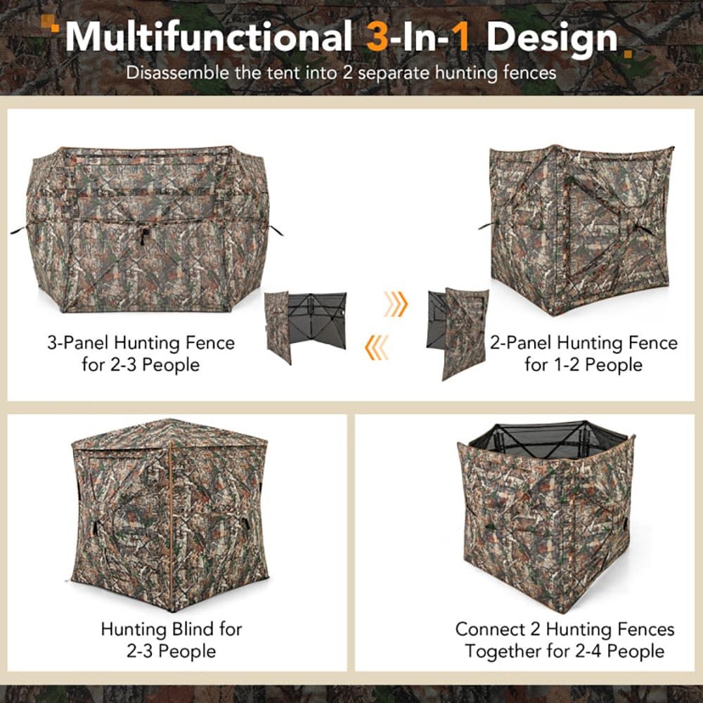 5-w-1 Odłączana budka myśliwsk – Hunting & Outdoor Supplies Vanderbijlpark Photos recenzja i cena